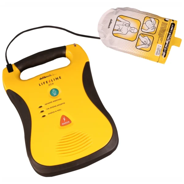 Defibrylator AED Lifeline z 7-letnią baterią