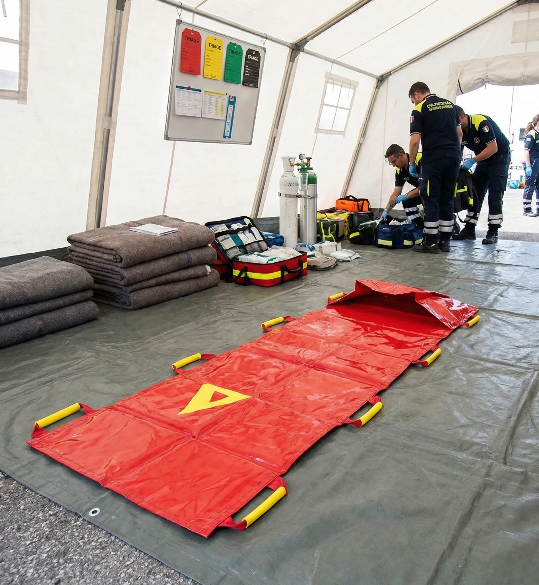 Nosze płachtowe PAX z kieszenią na nogi - obrazek 3