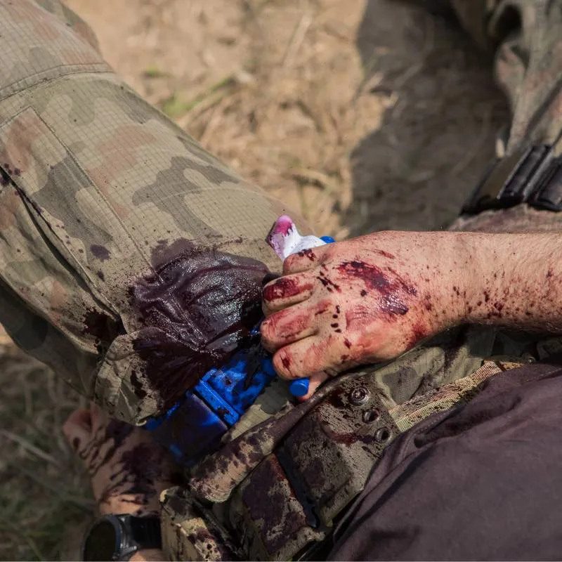 Tamowanie krwotoku w ratownictwie taktycznym