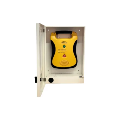 Szafka na defibrylator AED z alarmem akustycznym