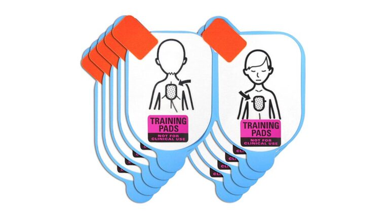 Elektrody treningowe pediatryczne AED Lifeline Trainer (5 par)